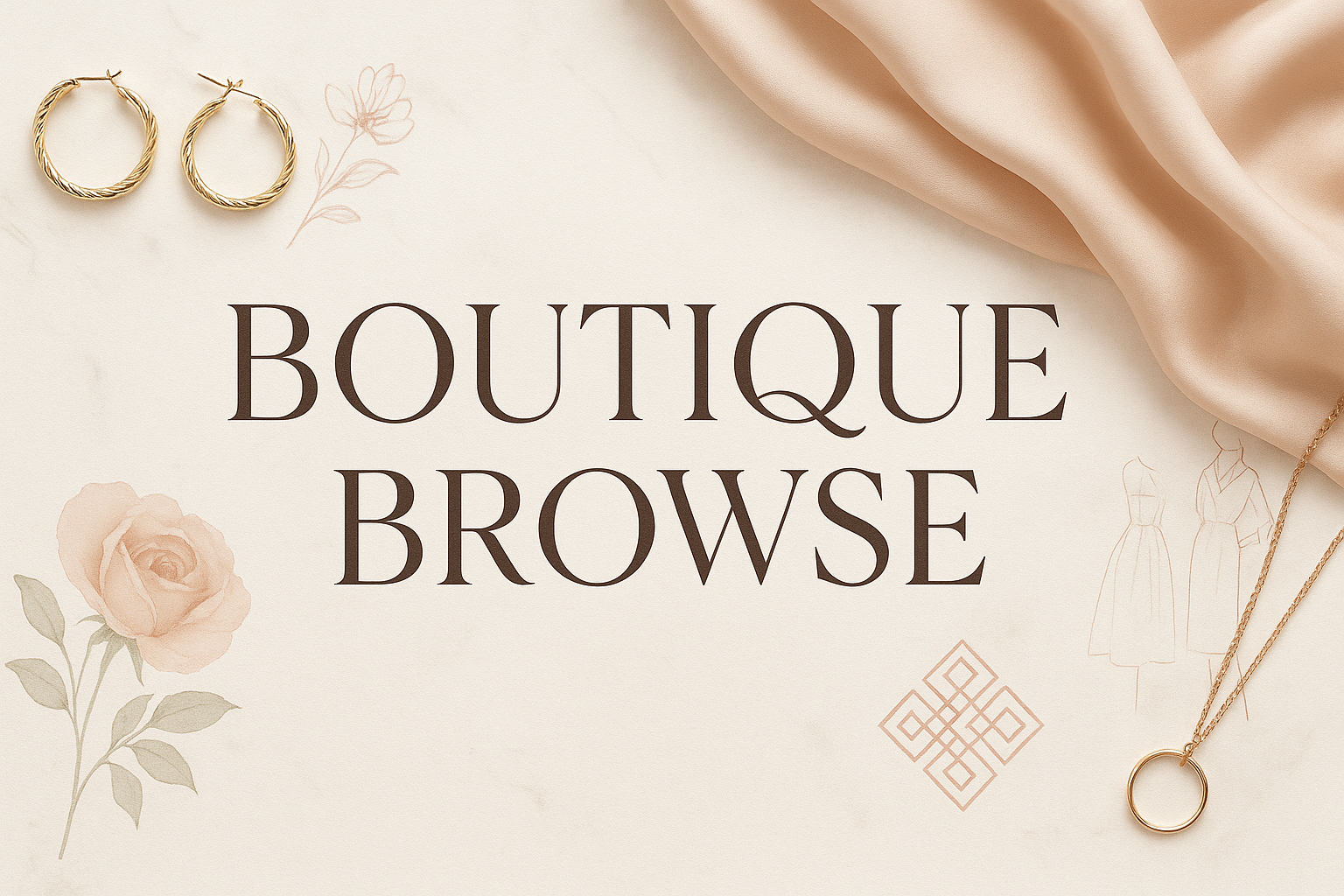 I am new to shopify, my store name Boutique Browse, Can you generate me very best banner for my store please